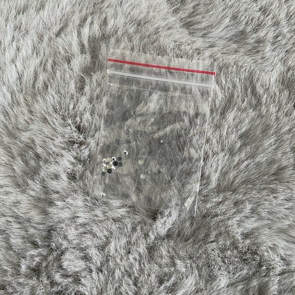 ALDO Black Silver Rhinestone Bling Heels - Picture 12 of 12